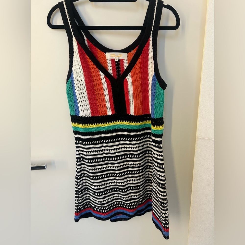 Diane Von Furstenberg crochet dress